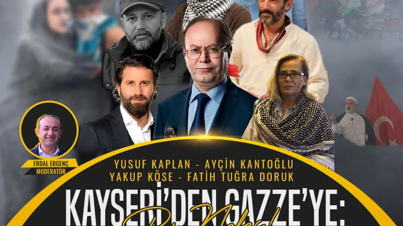 ‘Kayseri’den Gazze’ye: Bir Nefes’ programı şehrimizde